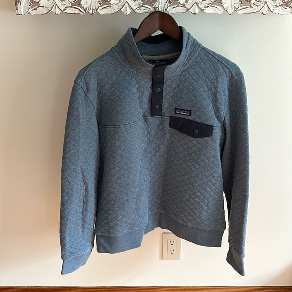 Patagonia Organic Cotton Quilt Half Snap Pullover - Picture 2 of 4